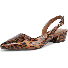 Naturalizer Womens Banks Pump Leopard Print Faux Leather 9 M