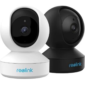 REOLINK 4MP Indoor Security Camera E1 Pro+E1 Pro-B plug-in Camera Support 2.4/5 GHz WiFi, 360 Degree Baby/Dog Monitor with Auto Tracking, Person/Pet Detection, Night Vision, 2 Way Audio, Local Storage