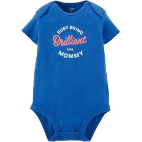 Carter's baby-boys Slogan Bodysuit (111a503)