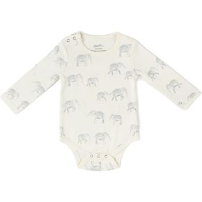 PEHR Shoulder Snap One-Piece| 100% Organic Cotton Baby Bodysuit | Sizes 0-18 Months