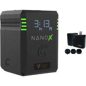 Core SWX NANOX V150 Micro 150Wh Li-Ion Battery (V-Mount) Bundle with Core SWX XPD-45 Universal 45W USB-C PD Wall Charger with Cable
