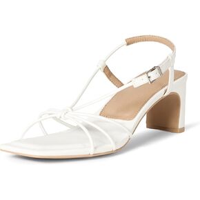 Amazon Essentials Women's Strappy Block Heel Sandals