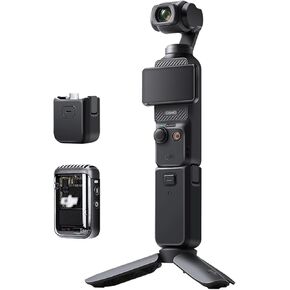 Kiorafoto Anti-Scratch Anti-Wear Camera Body Skin Cover Protector Film for DJI Osmo Pocket 3 Body Protective Decoration Sticker - Black