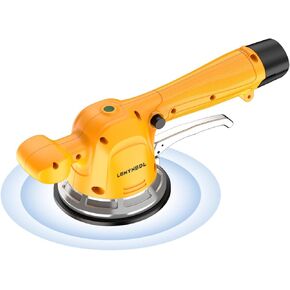 Tile Vibration Tool,130mm Suction Cup & 120kg Adsorption Portable Cordless Tile Vibrator Tool with 6 Adjustable Speed for Tile,Floor,Wall,Thick Glass
