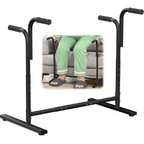 Adjustable Dual-way Handles Couch Chair Stand Assist for Seniors, Standing aid & Support Device, Chair Lift Assist Device for Elderly Mobility & Daily Living Stand to Sit(300LBs Loading, White)