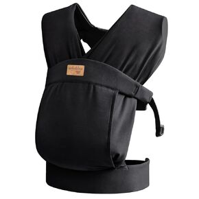 Baby Wraps Carrier Newborn to Toddler, Kangaroo Baby Easy Wearing Wrap, Adjustable Soft Baby Holder Front Chest Sling Carriers Perfect Baby Infant Essentials Gifts (Striped Grey, Cotton)