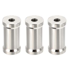 PATIKIL Camera Spigot Screws Converter 1/4" to 3/8" Female to Female, 3 Pack Tripod Screw Adapters Spigot Stud for Light Stand Hot Shoe Cold Shoe Adapter Ball Head Flash, Black