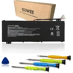 AC17A8M Laptop Battery Compatible with Acer Spin 3 SP314-52 TMX314-51-M MG TMX3310-M TMX3410-MG Series Notebook 11.55V 59.1Wh 5170mAh