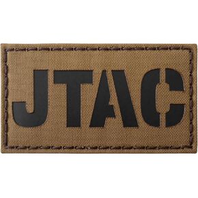 Ranger Green JTAC Joint Terminal Attack Controller Air Support FAC Infrared IR 3.5x2 Tactical Morale Hook Patch