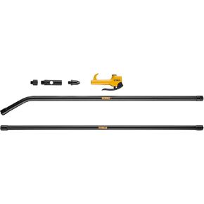 DEWALT Lever Style Blow Gun with 2' to 4' Extension, Hand Held Air Gun, 2' Extension for Precise Airflow Control, Durable and Ergonomic Design for Professional and Industrial Use