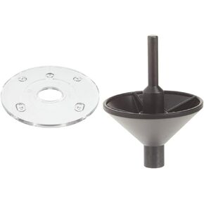 BOSCH PR110 Palm Router Subbase for RA Threaded Templet Guides&BOSCH RA1151 Router Subbase Centering Pin and Cone