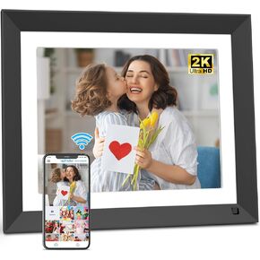 Digital Photo Frame 11" WiFi-Electronic-Picture-Frame - 2K IPS Smart Frame with 16GB Storage, 2176x1600 FHD Touch Screen, Motion Sensor, Sharing Photos Videos Via App or Email, Gifts for Women and Men