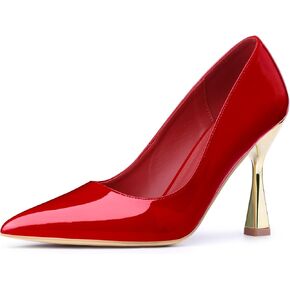 Allegra K Women's Women's Toe Tee Heels Heels Pumps مضخات