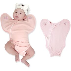 Newborn Baby Body Suit, Double Stitched Mesh Fabric, Essentials for 0-6 Months (White, Beige, Pink)