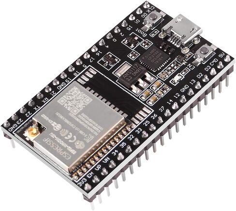 4 قطع من النوع C ESP32S ESP32 CP2102 38 دبابيس لوحة تطوير 2.4 جيجا هرتز ثنائي النواة WLAN واي فاي + بلوتوث 2 في 1 وحدة تحكم صغيرة ESP-WROOM-32 رقاقة ESP32 متوافقة مع Arduino IDE in Saudi Arabia
