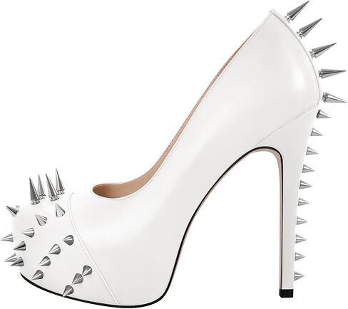 مضخات منصة Richealnini للنساء مع مسامير الكعب الكعب على STILETTO HIGH HIELS أحذية الزفاف in Kuwait