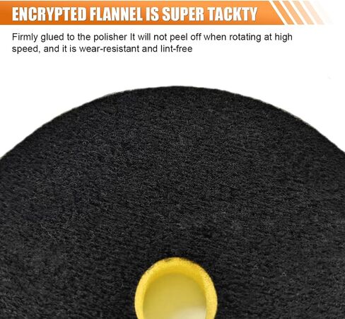 2PCS Buffing Polishing Pads, 6" Orbital Coarse Cutting Foam Sponge Pads, Hook and Loop Buffing Pad for 6 RO/DA Rotary Polisher Compounding, Polishing, Waxing (Yellow) in Kuwait