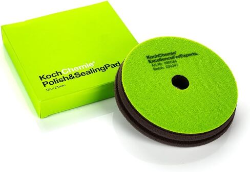 KOCHCHEMIE Koch-Chemie - Polish & Sealing Pad - Extra-Fine Sponge for Evenly Applying Sealing Products; Low Torsion Forces & High Stability; Contours Easily (126mm x 23mm) in Saudi Arabia