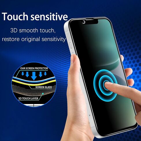 MAYtobe [عبوة من قطعتين مصممة لهاتف iPhone 16 Pro Max واقي شاشة من الزجاج المقسى، صلابة 9H، مضاد للخدش، سهل التركيب in Saudi Arabia