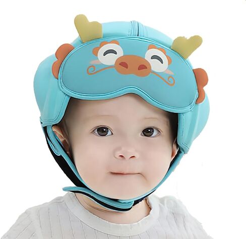 Baby Head Protector Helmet, Breathable Baby Head Protector for Crawling and Walking, Infant Soft Helmet, Anti-Collision, Ultra-Lightweight, Expandable and Adjustable Age 10-24 Months in Saudi Arabia