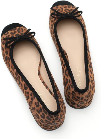 Genuine Leather Ballet Flats Comfortable Casual Dressy Shoes with Memory Latex Insole Comfort Slip on Ballerina Flats in Saudi Arabia