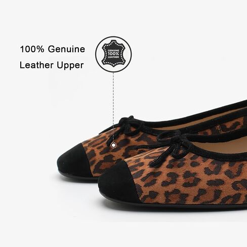Genuine Leather Ballet Flats Comfortable Casual Dressy Shoes with Memory Latex Insole Comfort Slip on Ballerina Flats in Saudi Arabia