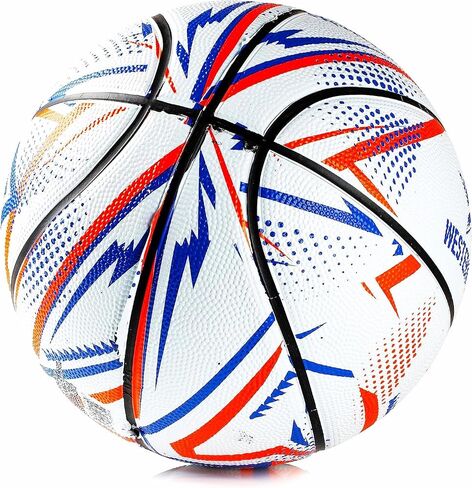 Western Star Basketball Official Size & Weight Size 7 29.5" - 5 Popular Team Colors - Control and Responsive - Outdoor Basketball - Durable &Attractive Design in Saudi Arabia