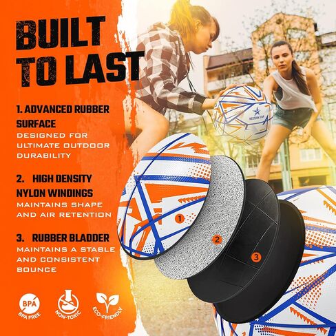 Western Star Basketball Official Size & Weight Size 7 29.5" - 5 Popular Team Colors - Control and Responsive - Outdoor Basketball - Durable &Attractive Design in Saudi Arabia