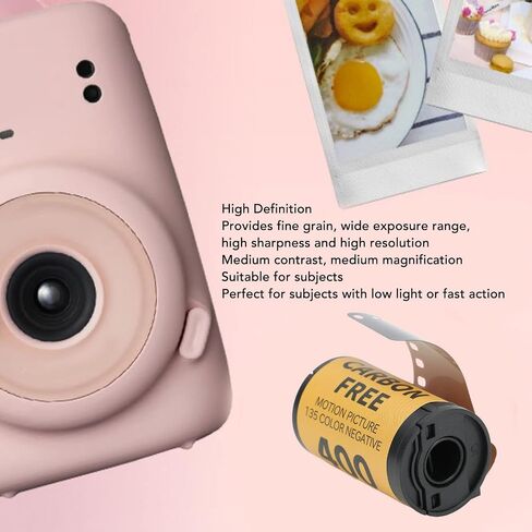 Camera Color Film, 35mm Fine Grain Wide Exposure Latitude HD Camera Color Negative Film, 35mm Camera Color Negative Film for 135 Cameras (36 Sheet) in Saudi Arabia