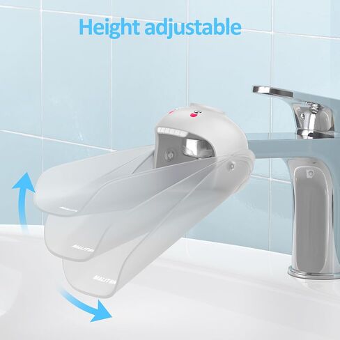 Maliton Faucet Extender for Toddlers, Sink Extender for Kids Hand Washing, Suitable for Bathroom, Kitchen, Bathtub Sink, Fits Most Faucets (2 Pack) in Saudi Arabia