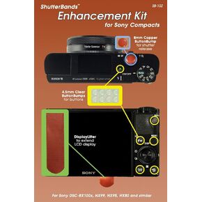 Enhancement Kit Compatible with Sony Compact Cameras (Sony ZV-1, RX100 Series, HX99, HX95, HX80)