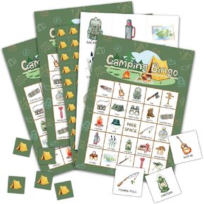 Fruit Bingo Game Cards 24 Players Birthday Bingo Game for Adults Family Vacation, Outdoor Indoor Activities Card Games Gifts for Fruit Food Party Summer Party/05