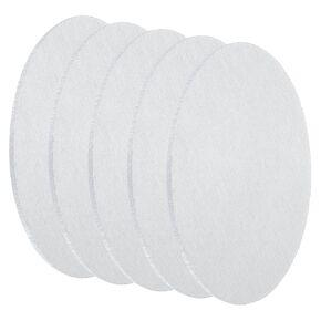 uxcell 5Pcs Aluminum Disc, 2"(50mm) Diameter 0.04"(1mm) Thickness Round Aluminum Sheets 1060 Aluminum Circle Plates for Metal Stamping