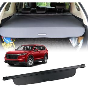 for Honda CRV Retractable Cargo Cover - Tesmirror Trunk Cargo Cover for Honda CRV 2023 2024 Accessories Shielding Shade Luggage Privacy Screen