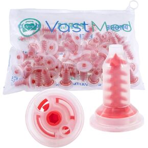 50 قطعة من نصائح خلط الأسنان باللون الأزرق/الأبيض مقاس 76 مم من VASTMED | نصائح خلط مزيج مواد التيجان المؤقتة للأسنان in Kuwait