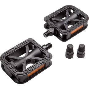 Schwinn Bike Pedals, Alloy or Composite Options, Fits Most Adult Bikes for Men and Women, 9/16 Inch Compatible, Bike Pedal Replacement