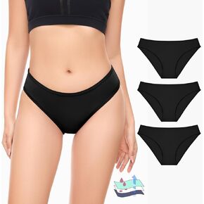 Period Swimwear Leakproof Swim Bikini Bottom Menstrual Swimsuit Waterproof UPF 50+ Bathing Suit for Teens Girl Women