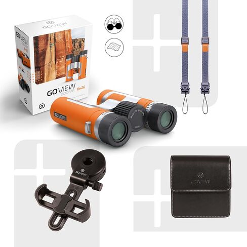 Binoculars ZOOMR 8x26, Sunset Orange in Saudi Arabia