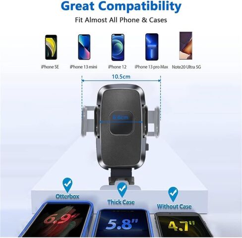 Phone Holder for Tesla | Tesla Iphone Mount | Tesla Cell Phone Holder| Tesla Model S Phone Mount| Tesla Phone Mount Model 3| Tesla Y Phone Holder in Saudi Arabia