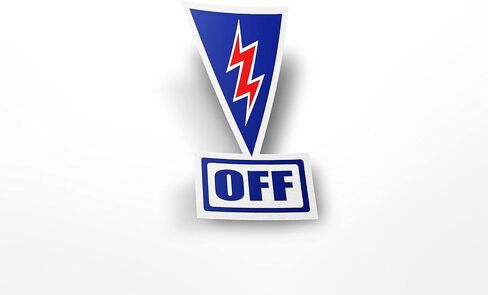 Master Safety Disconnect Switch Decal- Racing Kill Switch Sticker - SCCA, NHRA, NASA, and IMSA Compliant (25) in Kuwait