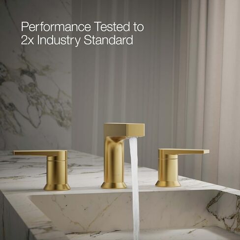Kohler K-97100-4-CP Taut Bathroom Sink Faucets, Widespread, Polished Chrome in Saudi Arabia