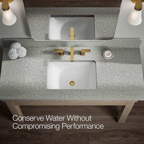 Kohler K-97100-4-CP Taut Bathroom Sink Faucets, Widespread, Polished Chrome in Saudi Arabia
