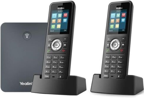 مجموعة Yealink IP Phone W79P من قاعدة W70B وسماعة W59R + سماعة W59R مكونة من 4 وحدات (W79P + 4 x W59R) in Kuwait