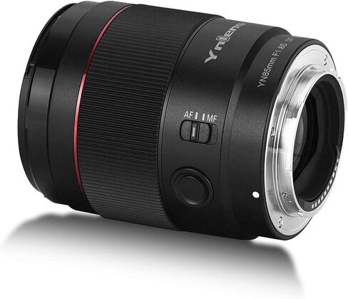 YONGNUO 85 مم F1.8S DF DSM، عدسة مقربة متوسطة الحجم لحامل Sony E، عدسة صورة بإطار كامل باللون الأسود in Saudi Arabia