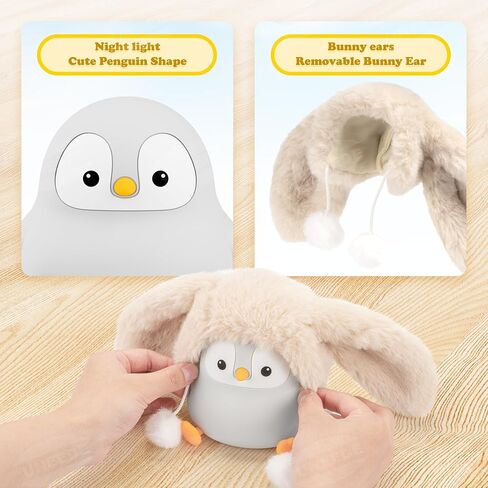 UNEEDE Blue Axolotl Night Light for Kids,Animal Silicone Nursery Night Lamp, Rechargeable Table Lamp Bedside Lamp,Cute Room Decor Night Light for Bedroom,Living Room,Dining,Desk Decorations,Gift in Kuwait