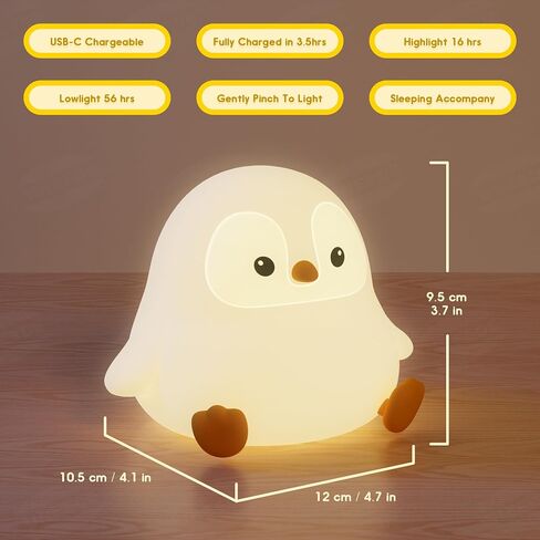 UNEEDE Blue Axolotl Night Light for Kids,Animal Silicone Nursery Night Lamp, Rechargeable Table Lamp Bedside Lamp,Cute Room Decor Night Light for Bedroom,Living Room,Dining,Desk Decorations,Gift in Kuwait