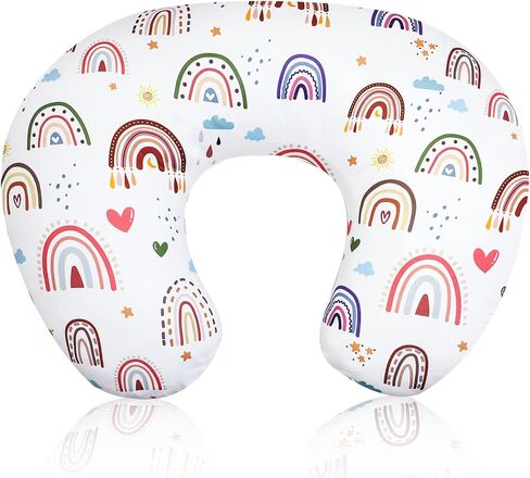 Nursing Pillow Cover, Breastfeeding Pillow Cover Stretchy Removable Feeding Pillowcase for Newborns, Ultra Soft and Comfortable Nursing Pillow Slipcover for Baby Boys Girls, Dinosaur Pattern in Saudi Arabia