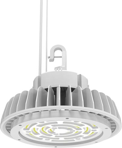 150W LED High Bay Light Balck UFO Led Shop Lights 20250LM 5000K, 0-10V Dimmable 100-277V Commercial Lights for Factory Church Barn Warehouse in Saudi Arabia