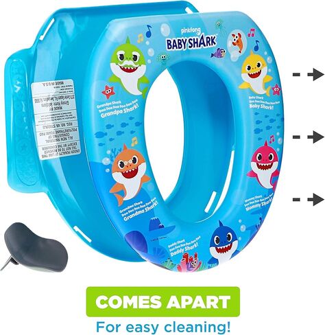 Nickelodeon Blue's Clues Soft Potty Seat and Potty Training Seat - Soft Cushion, Baby Potty Training, Safe, Easy to Clean in Kuwait