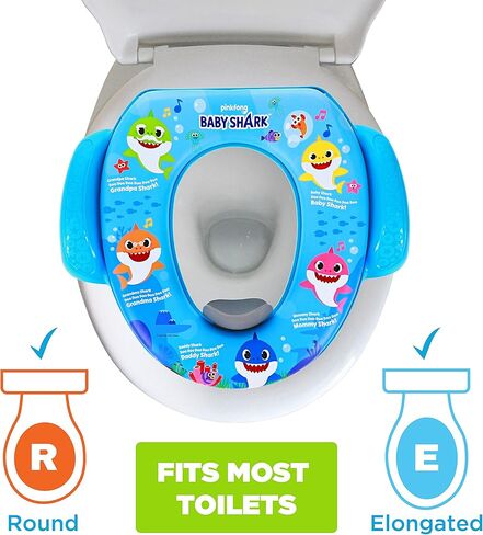 Nickelodeon Blue's Clues Soft Potty Seat and Potty Training Seat - Soft Cushion, Baby Potty Training, Safe, Easy to Clean in Kuwait